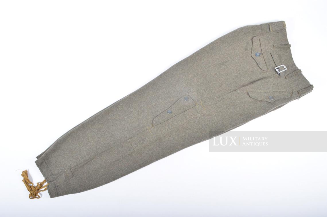 Unissued late-war German paratrooper jump trousers - photo 4