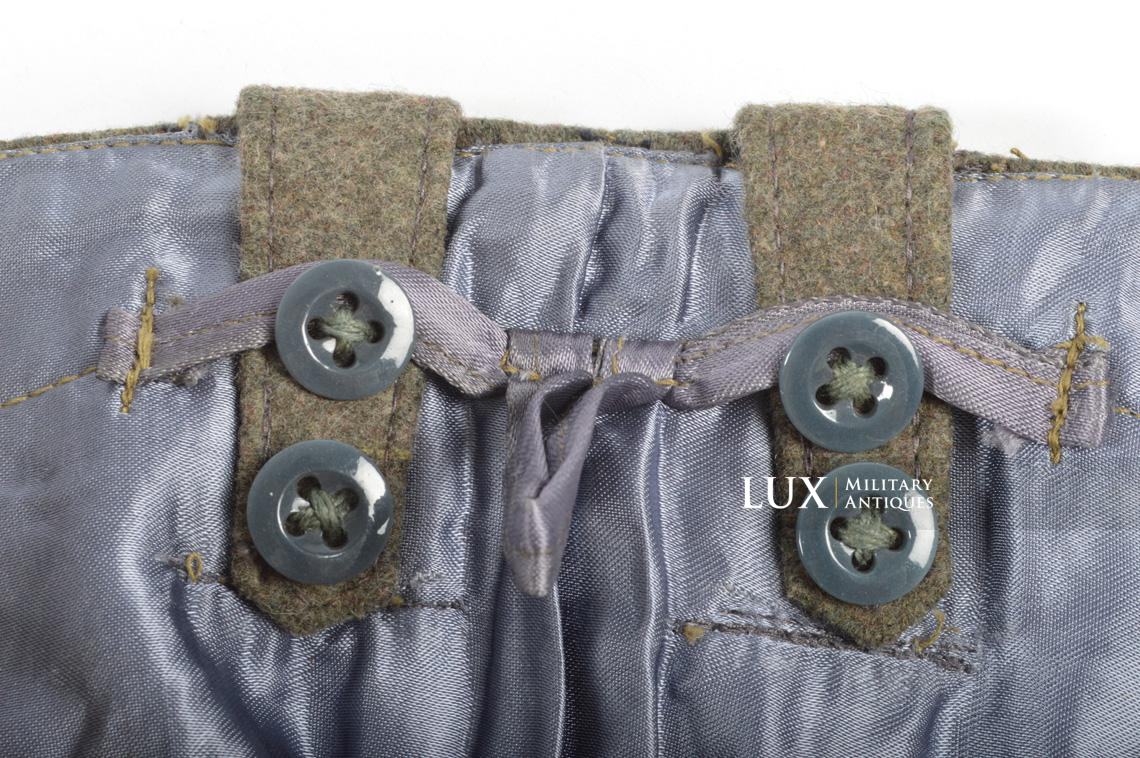 Unissued late-war German paratrooper jump trousers - photo 44
