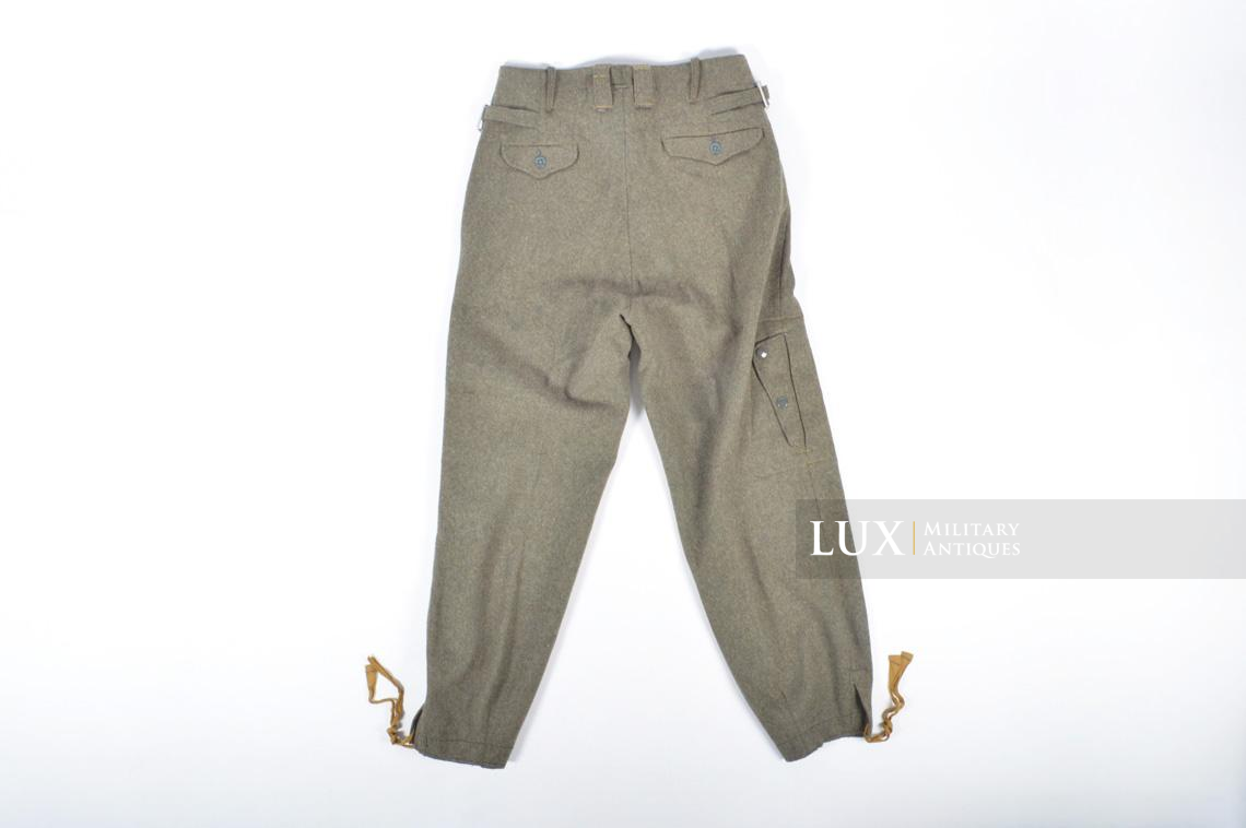 Unissued late-war German paratrooper jump trousers - photo 45
