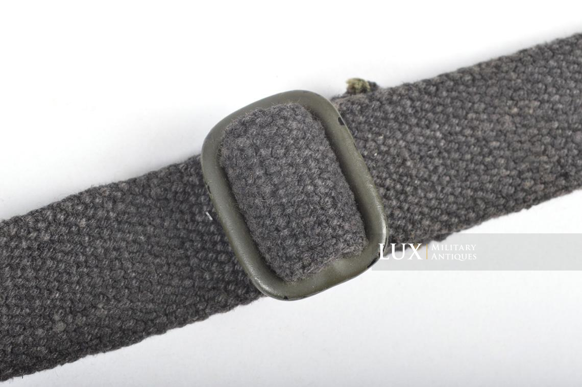 Early German paratrooper gas mask carrying bag, « AB » - photo 22