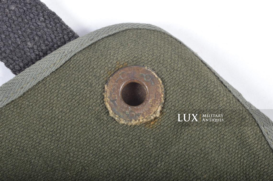 Early German paratrooper gas mask carrying bag, « AB » - photo 27