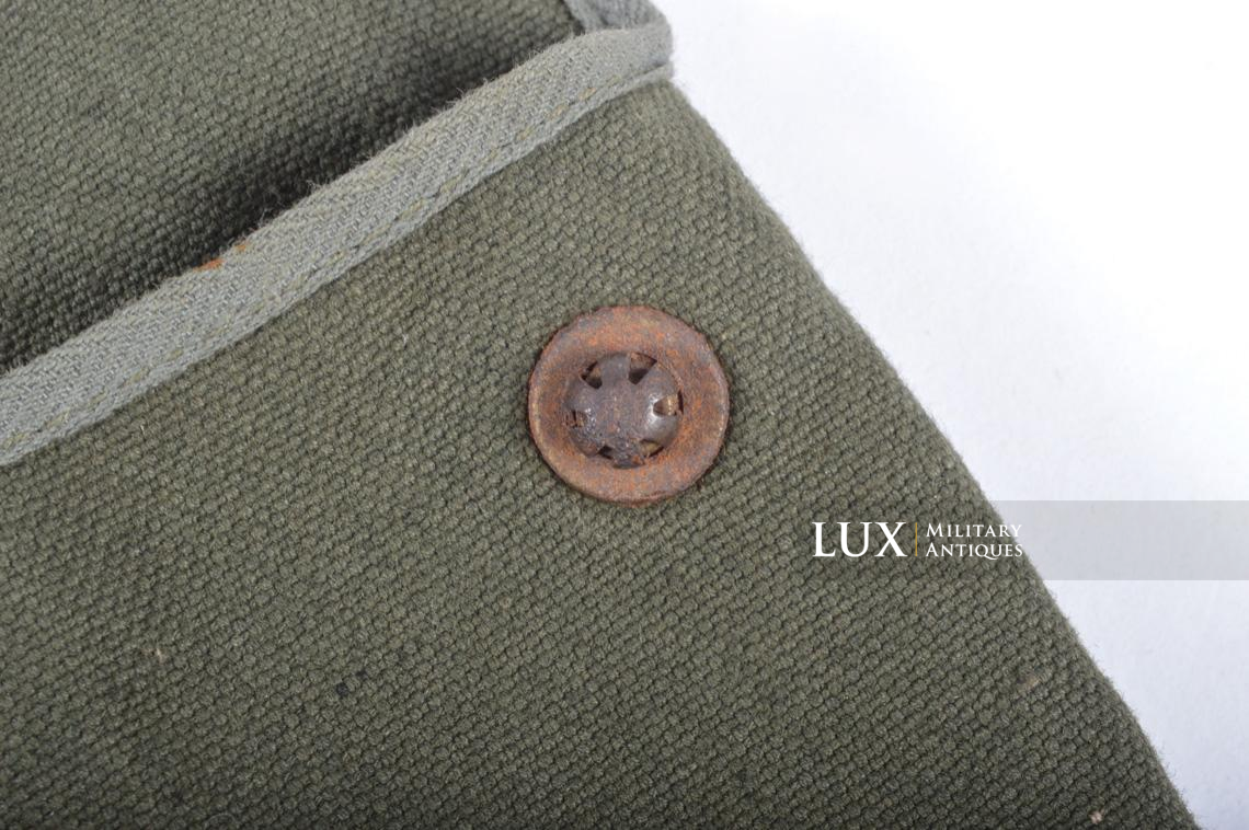 Early German paratrooper gas mask carrying bag, « AB » - photo 32