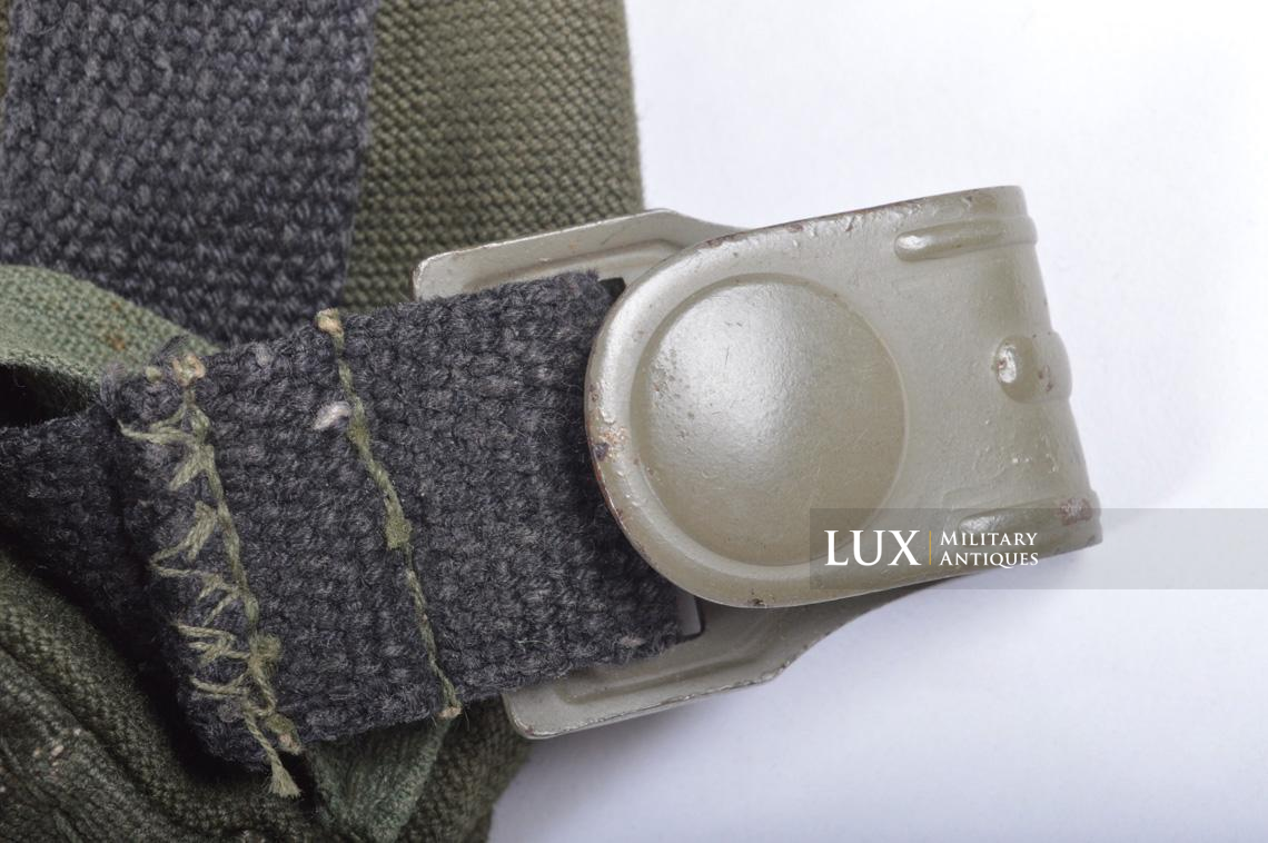 Early German paratrooper gas mask carrying bag, « AB » - photo 35
