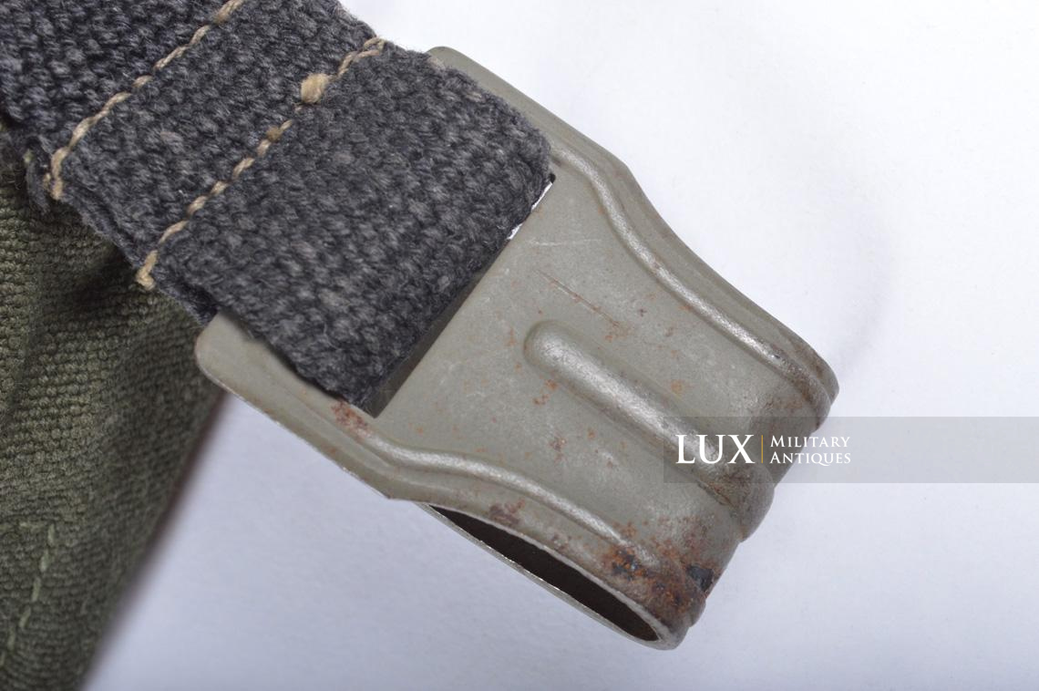 Early German paratrooper gas mask carrying bag, « AB » - photo 36