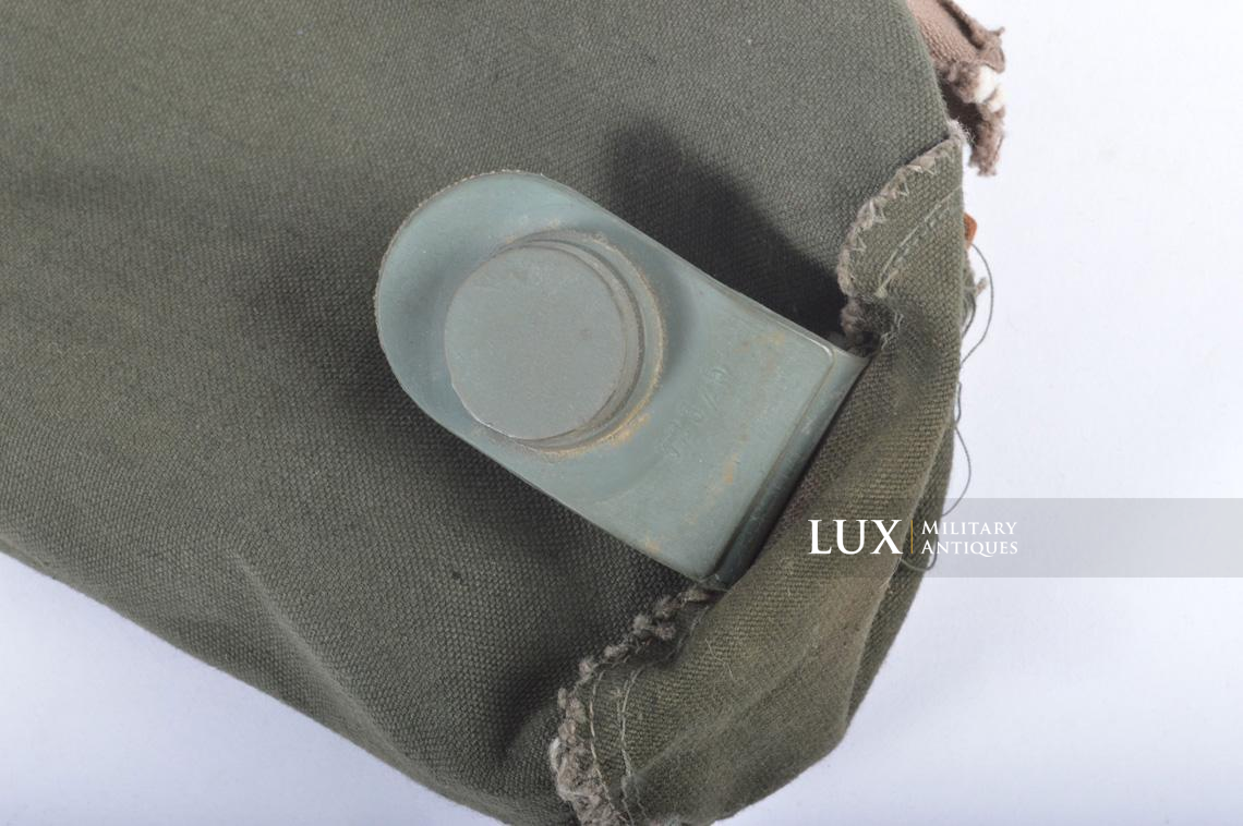 Early German paratrooper gas mask carrying bag, « AB » - photo 43