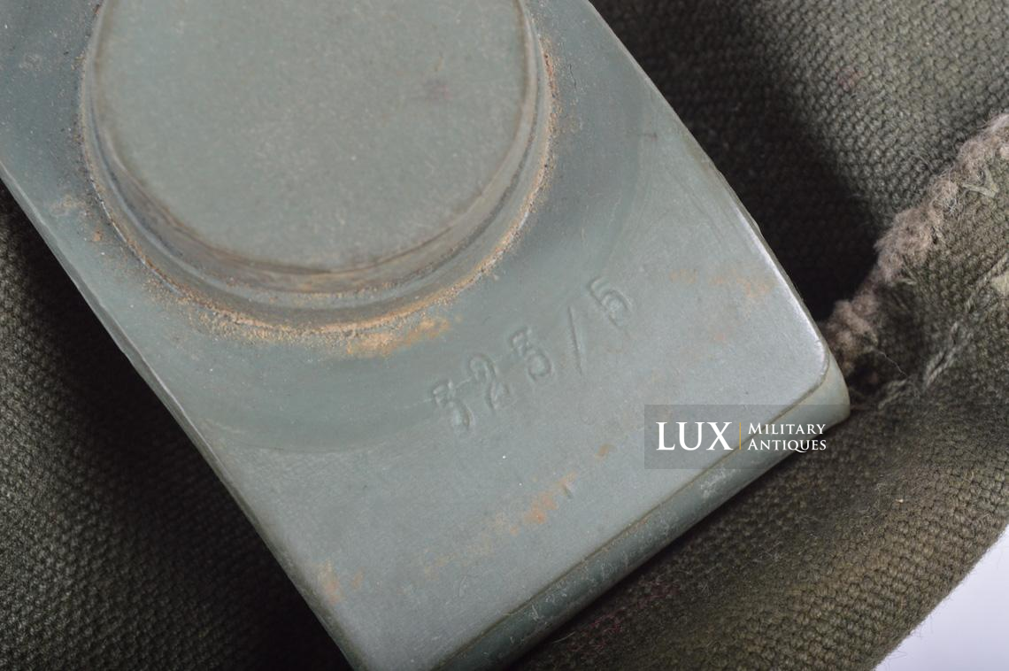 Early German paratrooper gas mask carrying bag, « AB » - photo 44