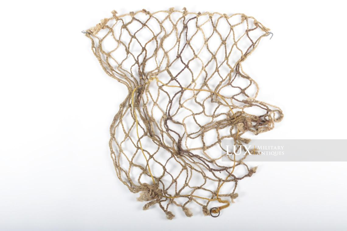 German helmet issued camouflage net, « Tarnnetz » - photo 4