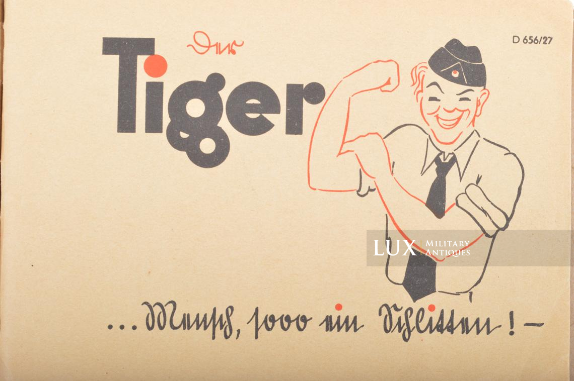Manuel d’instructions du char allemand Tigre I, « Tigerfibel », état neuf - photo 10