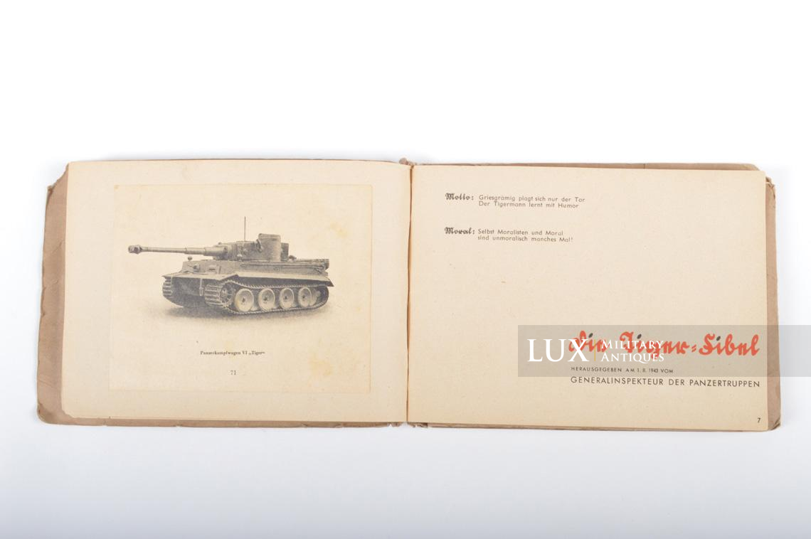 Manuel d’instructions du char allemand Tigre I, « Tigerfibel », état neuf - photo 14