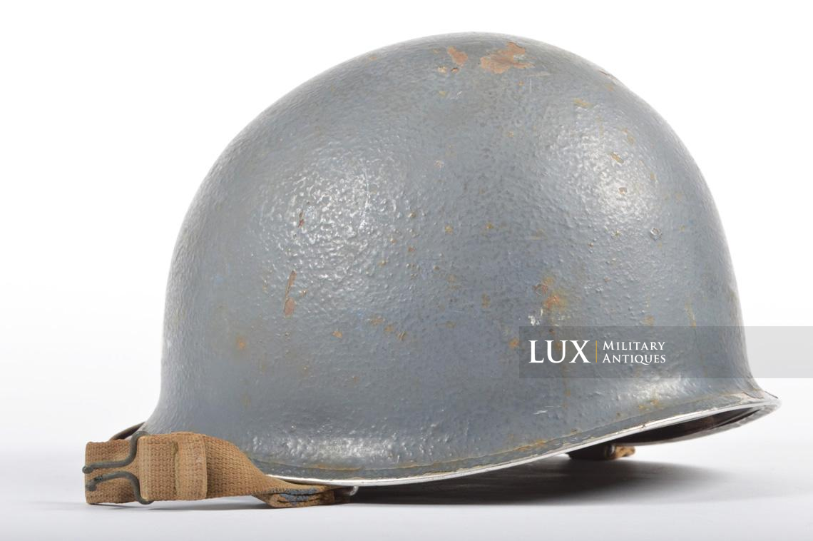 USM1 Navy helmet found in Visé-Belgium - Lux Military Antiques - photo 13
