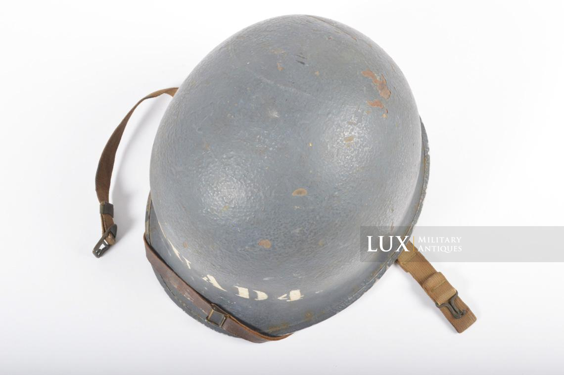 USM1 Navy helmet found in Visé-Belgium - Lux Military Antiques - photo 15