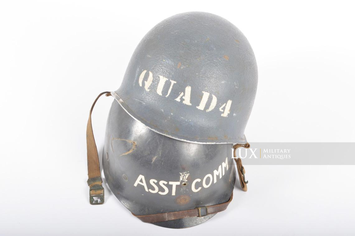 USM1 Navy helmet found in Visé-Belgium - Lux Military Antiques - photo 4