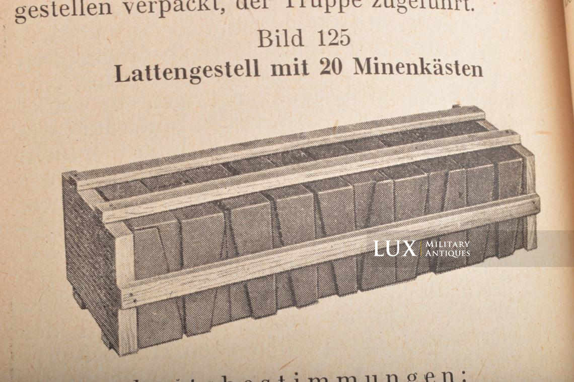 German crate for 20 wooden mines, « Schützenmine 42 » - photo 8