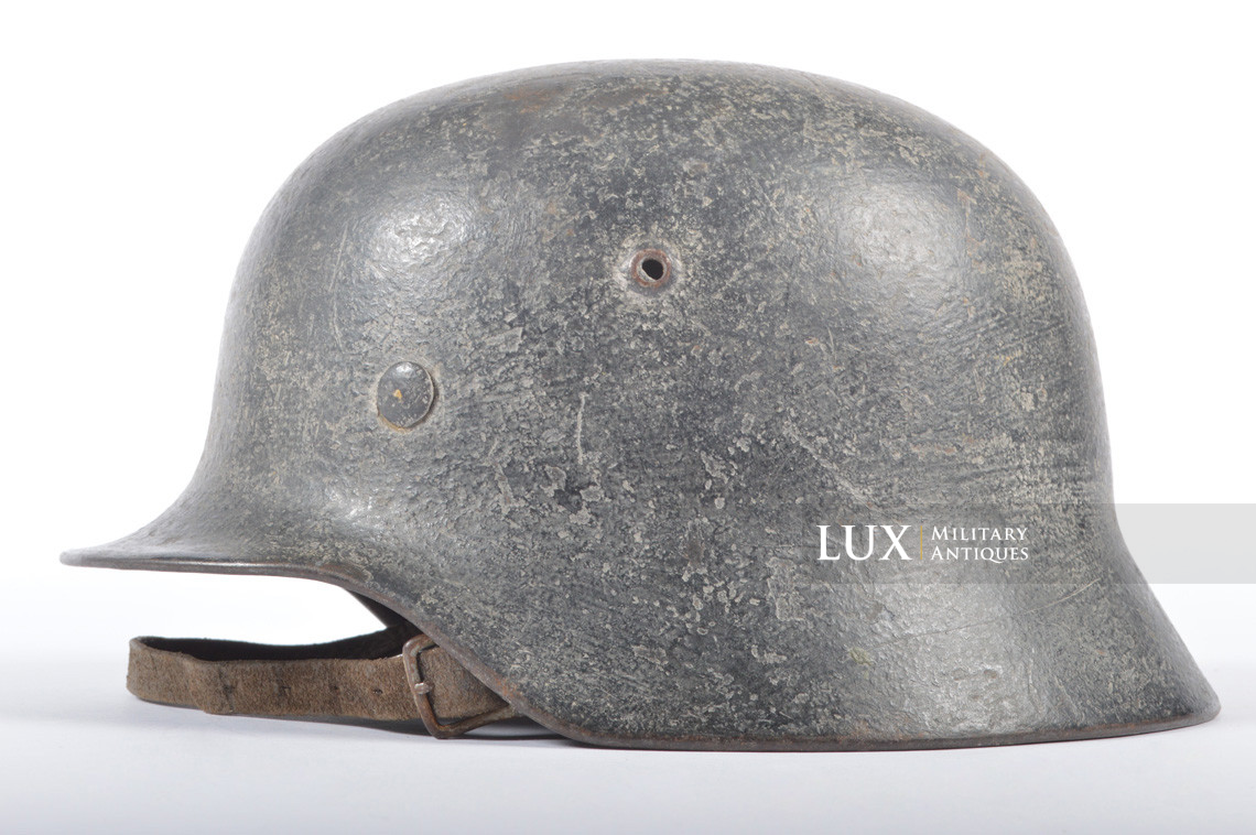 M40 Heer ex-winter whitewash camouflage combat helmet, « SE64 » - photo 4
