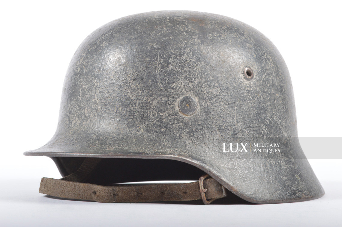 M40 Heer ex-winter whitewash camouflage combat helmet, « SE64 » - photo 7