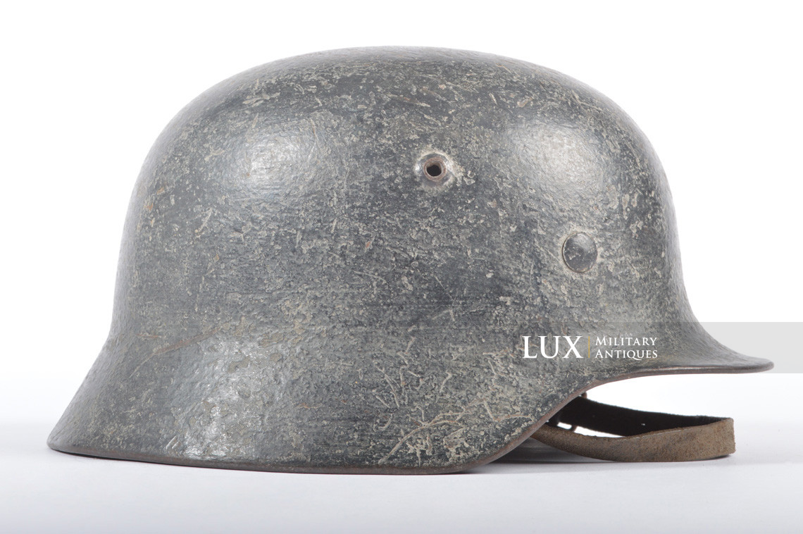 M40 Heer ex-winter whitewash camouflage combat helmet, « SE64 » - photo 10