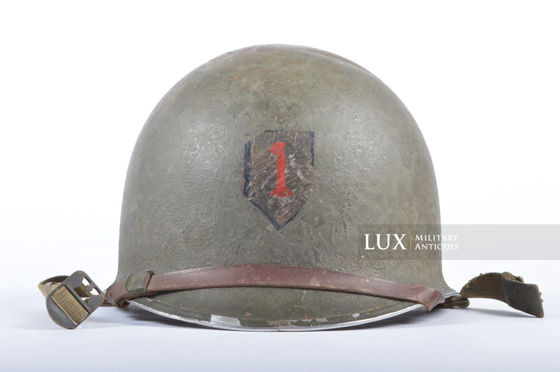 Casque USM1 1st Infantry Division, « Big Red One » - photo 4