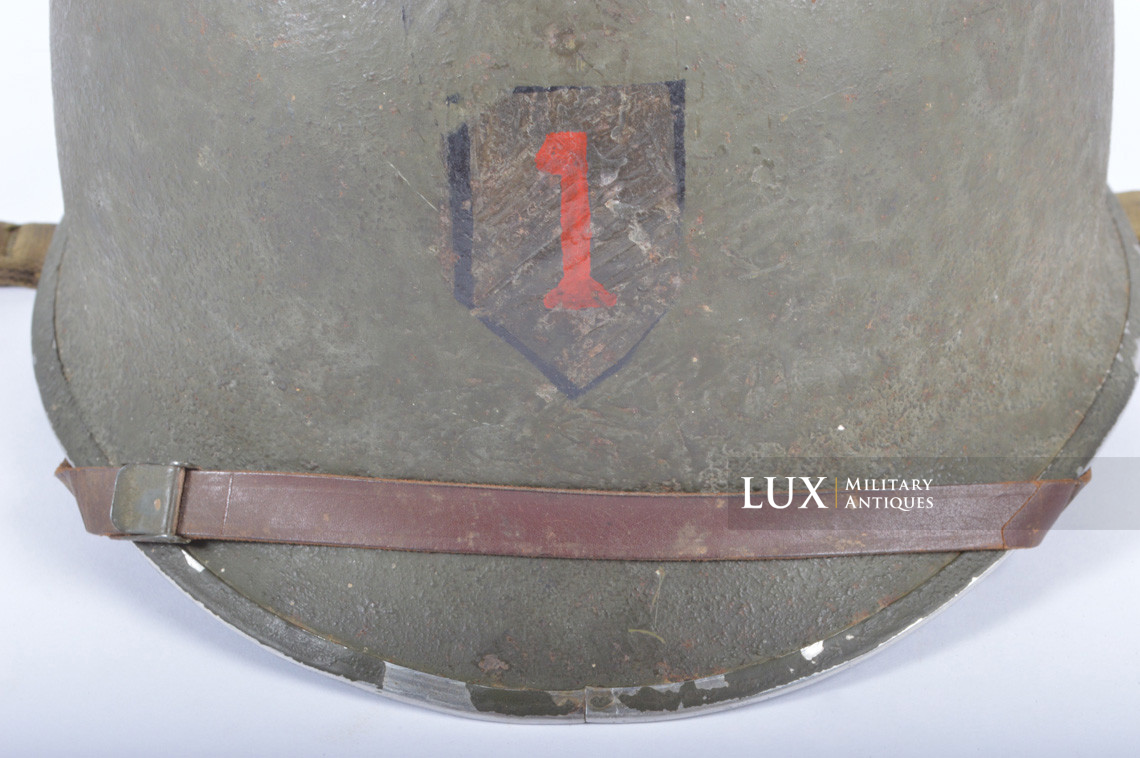 Casque USM1 1st Infantry Division, « Big Red One » - photo 20