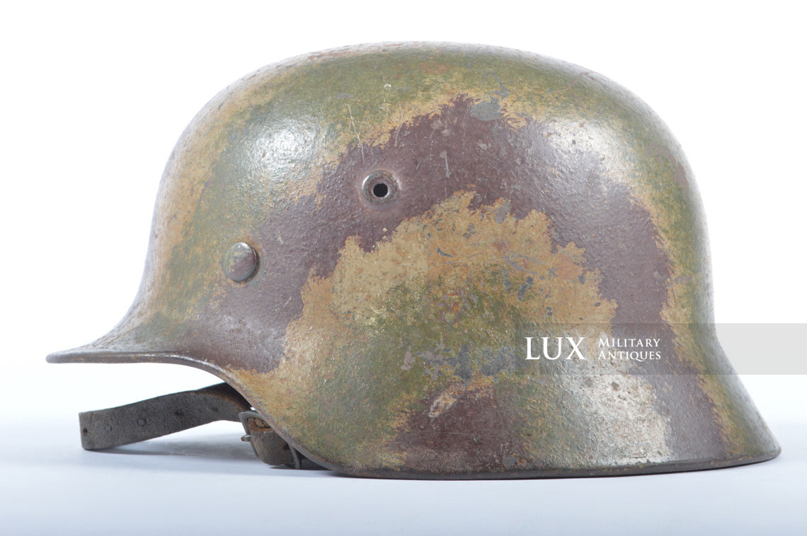 Exceptionnel Casque Allemand M40 Heer Camoufl Trois Tons Normandie exceptionnel-casque-allemand-m40-heer-camoufl-trois-tons-normandie