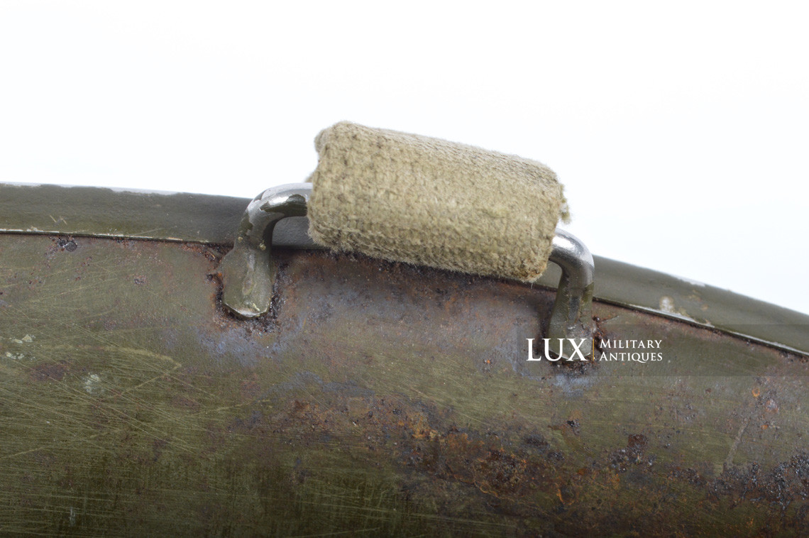 USM1 fixed bale US Navy landing craft driver's combat helmet, « Normandy recovered » - photo 40