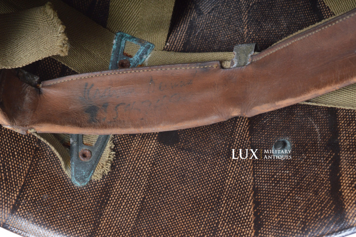 USM1 fixed bale US Navy landing craft driver's combat helmet, « Normandy recovered » - photo 55