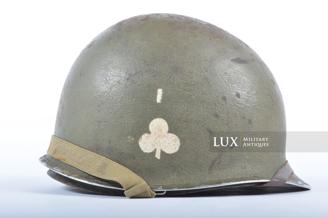 Casque USM1 101st AB, 327th Glider Infantry Regiment, Headquarter - photo 7