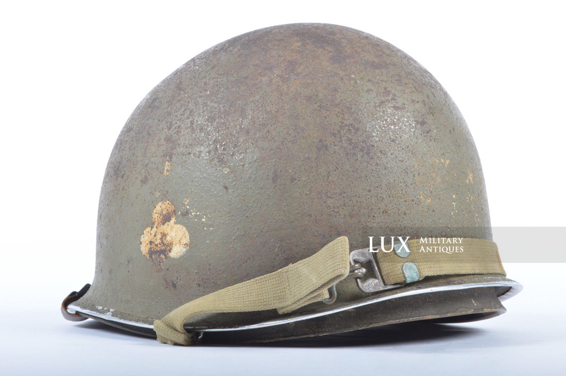 Casque USM1 101st AB, 327th Glider Infantry Regiment, Headquarter - photo 12