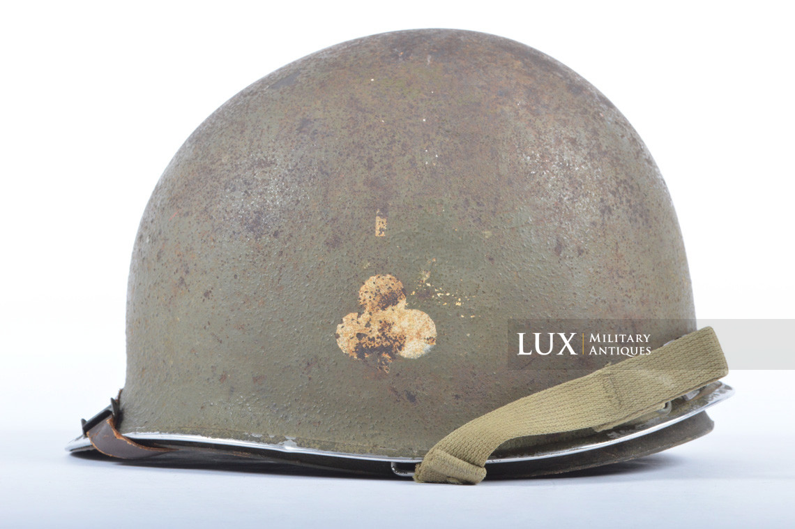 Casque USM1 101st AB, 327th Glider Infantry Regiment, Headquarter - photo 11