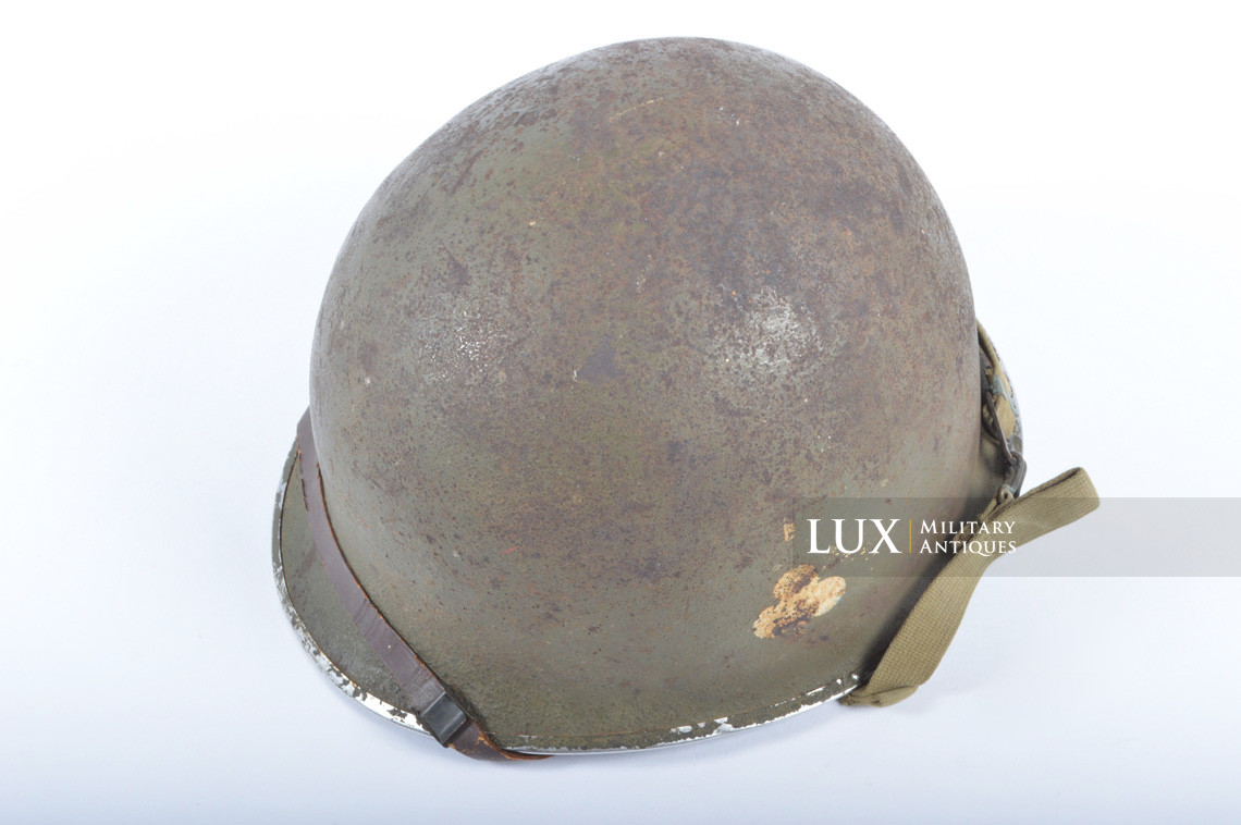 Casque USM1 101st AB, 327th Glider Infantry Regiment, Headquarter - photo 16