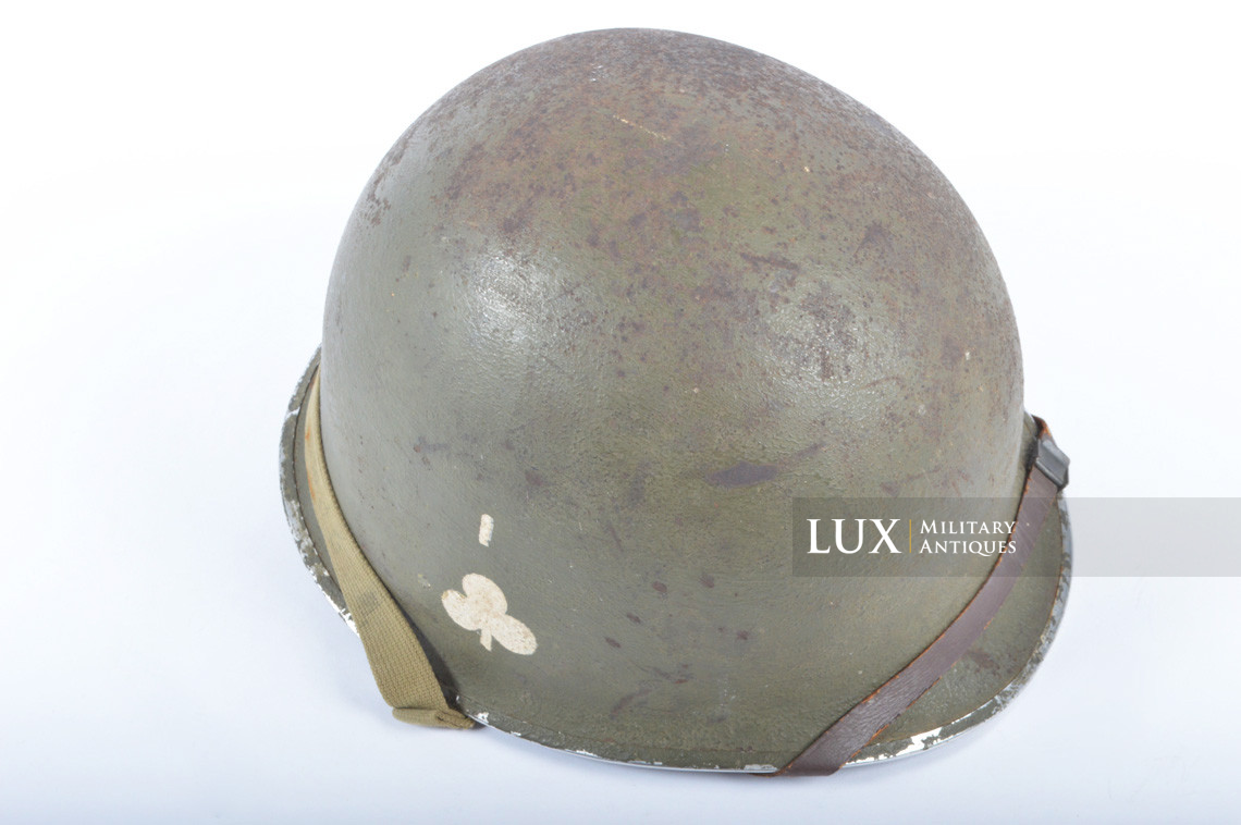 USM1 helmet, 101st AB, 327th Glider Infantry Regiment, « Headquarters » - photo 17