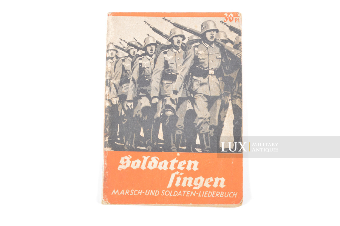 German Soldier's songs booklet, « Soldaten Singen » - photo 4