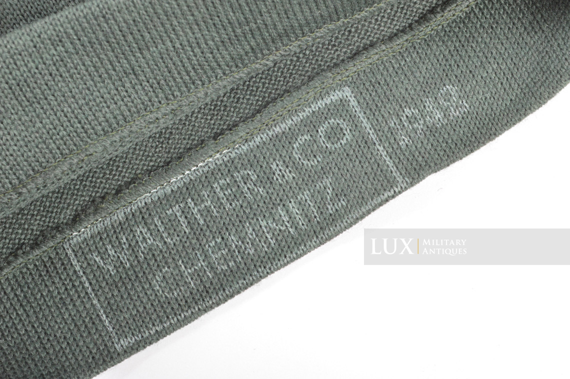 Unissued German winter tube scarf, « Kopfschützer », dated 1942 - photo 8
