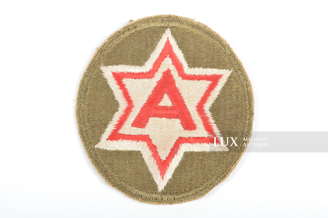 Insigne d'épaule 6e Armée US - Lux Military Antiques - photo 4