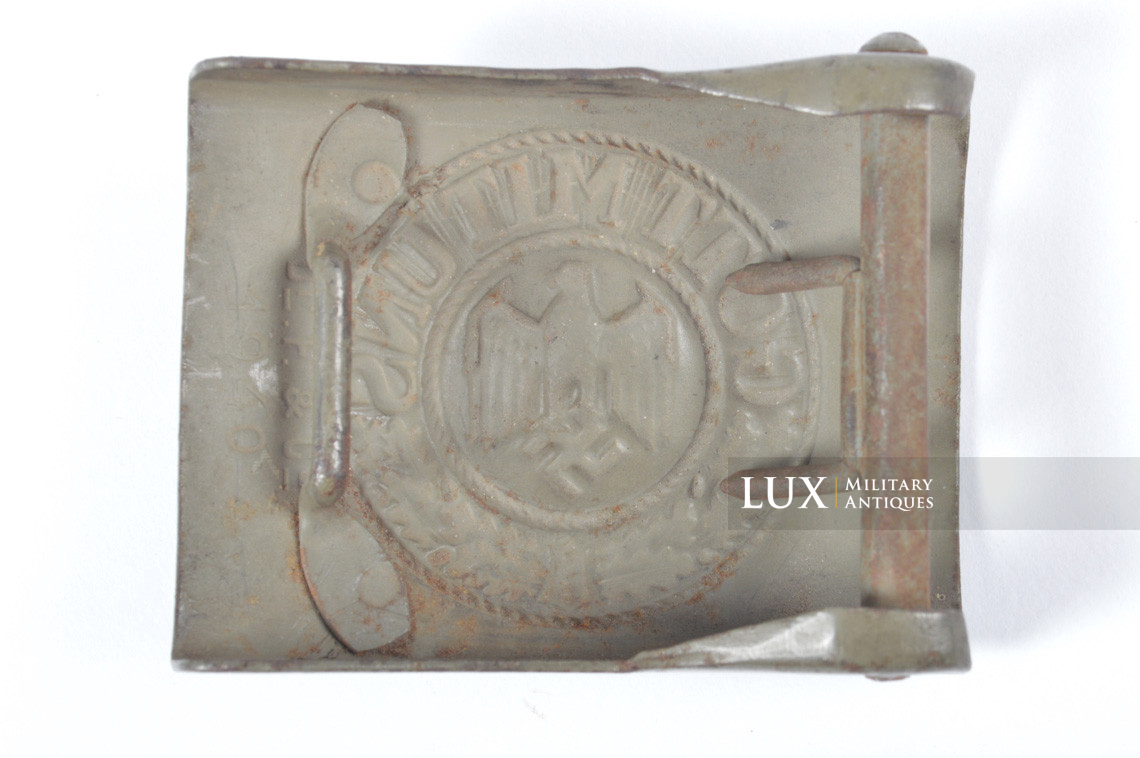 Heer green painted belt buckle, « 1940 » - photo 8