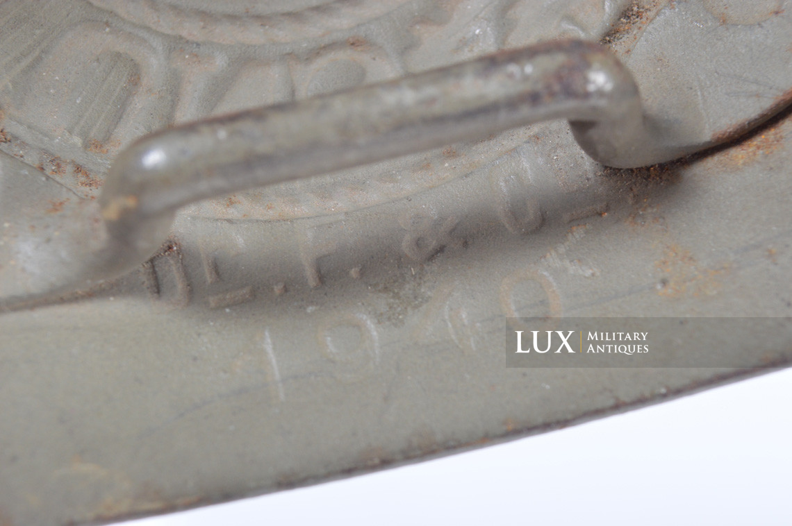 Heer green painted belt buckle, « 1940 » - photo 9