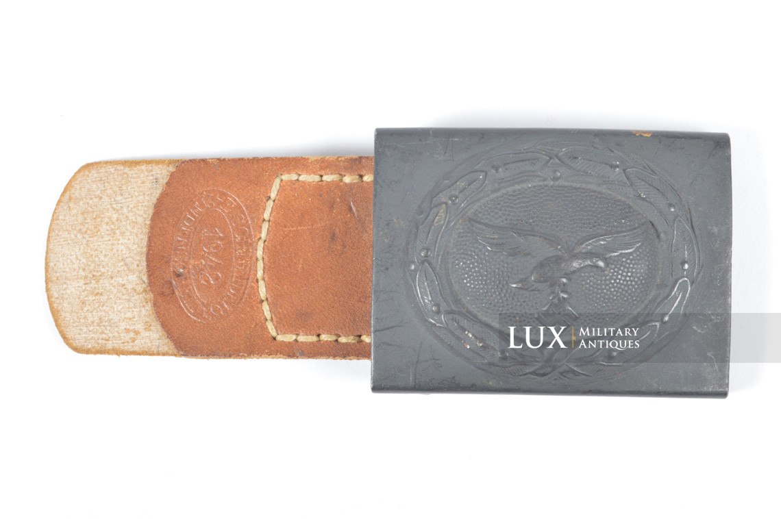 Luftwaffe steel combat belt buckle, « T. SCHNEIDER 1942 » - photo 4