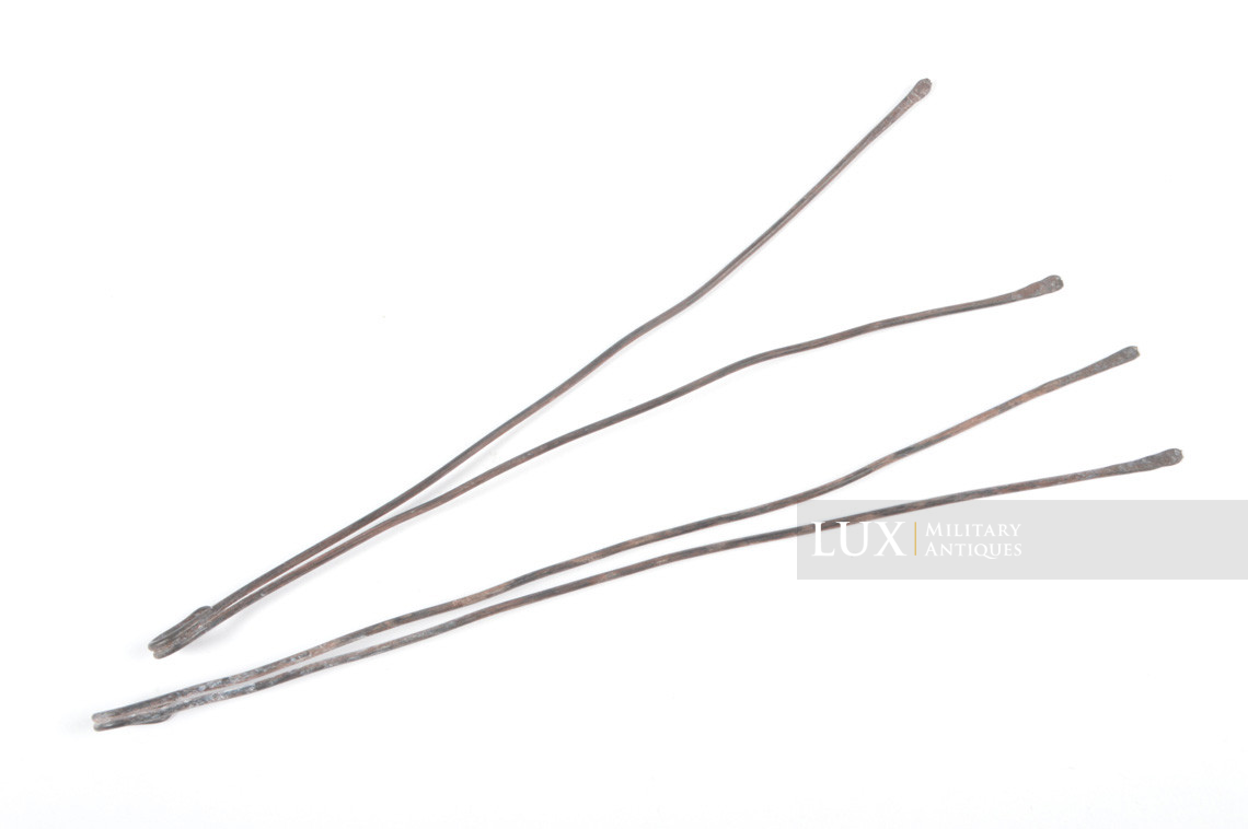 German issued helmet camouflage net hooks - photo 9