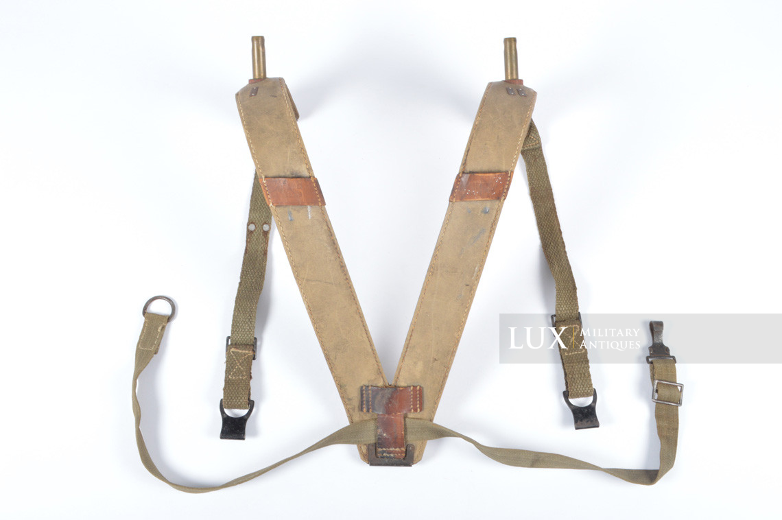 Late-war German rangefinder harness, « tan ersatz » - photo 4