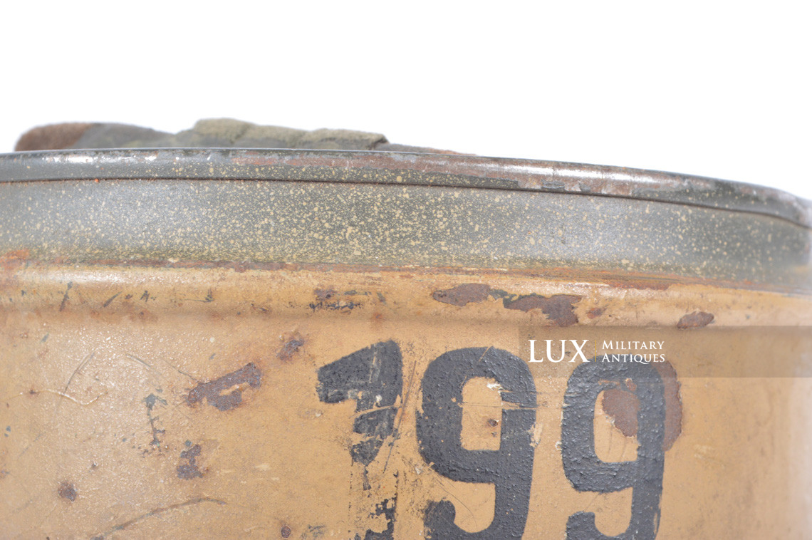 German gas mask canister in tan camouflage, « DAK » - photo 45
