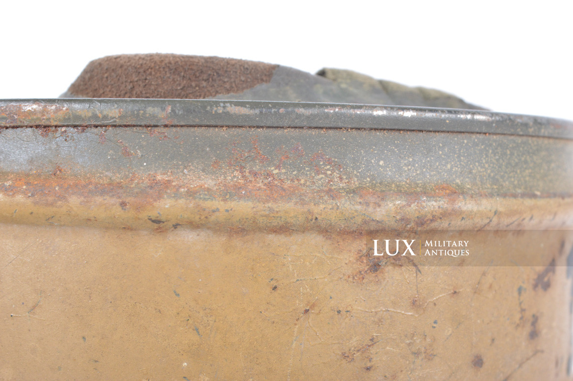 German gas mask canister in tan camouflage, « DAK » - photo 46