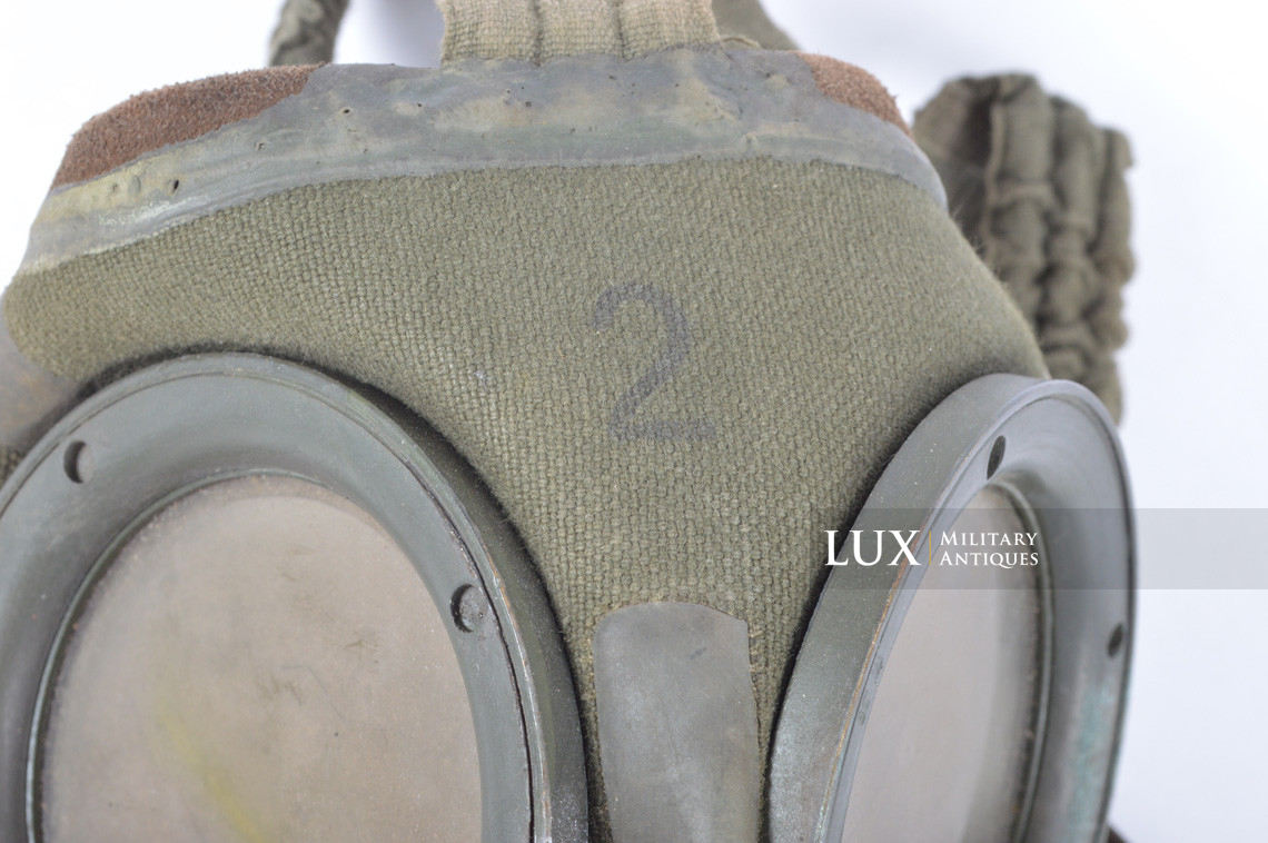 German gas mask canister in tan camouflage, « DAK » - photo 54