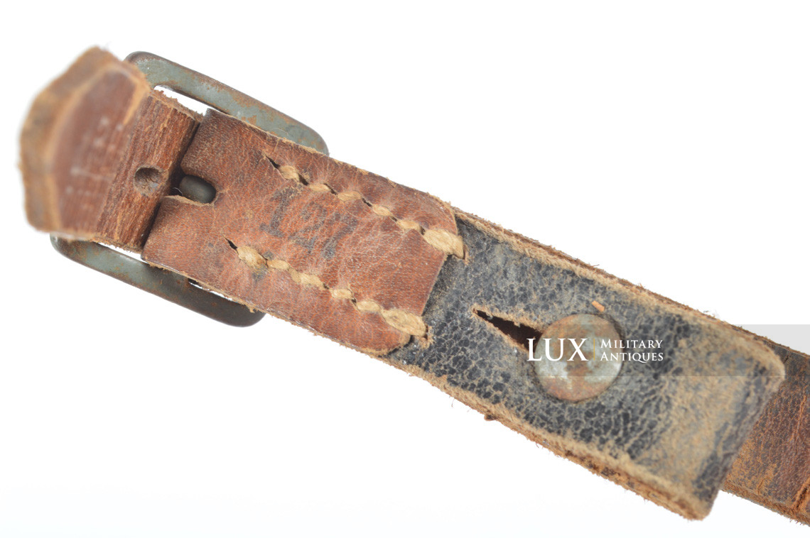 German late-war helmet chinstrap, « RFNr 0/0637/0002 » - photo 12