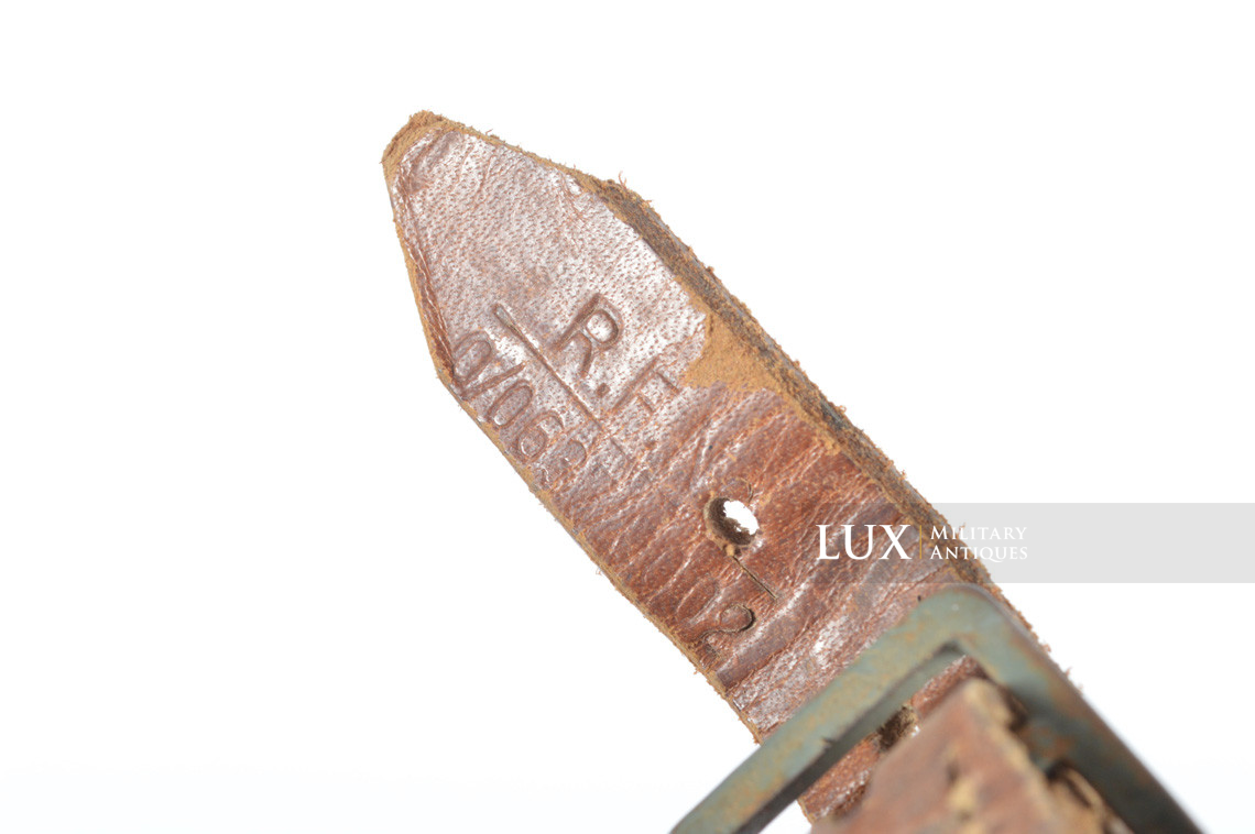 German late-war helmet chinstrap, « RFNr 0/0637/0002 » - photo 13
