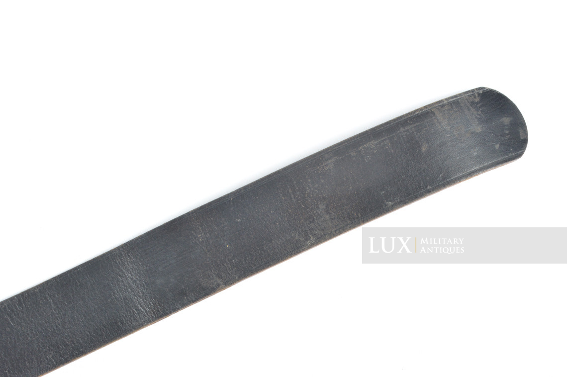 Unissued German Luftwaffe combat service leather belt, « 1941 » - photo 11