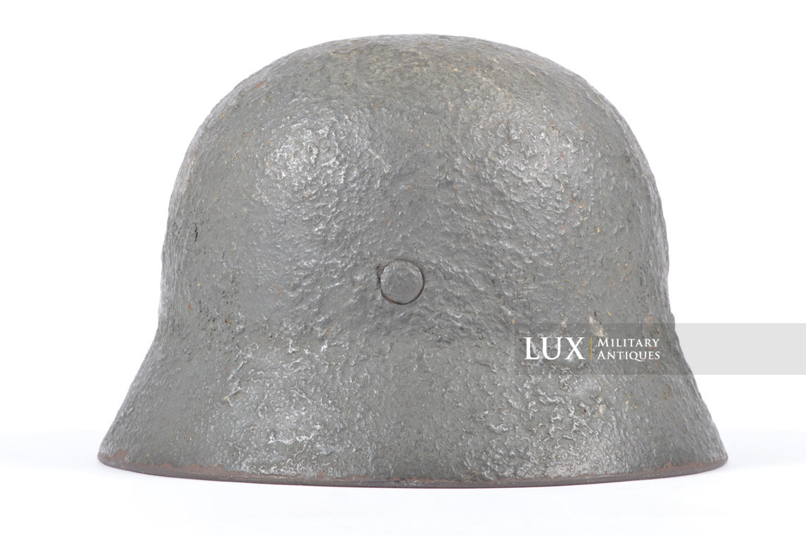 M40 German sawdust textured camouflage combat helmet, « Gren. Moritz » - photo 12