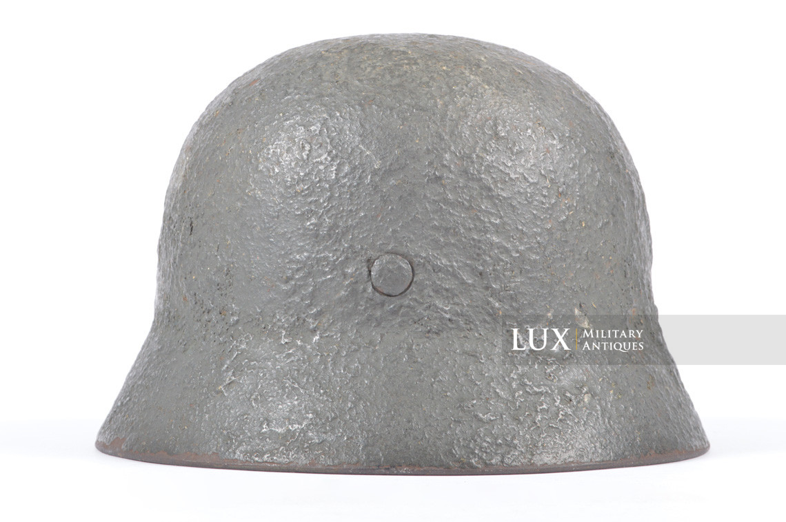 M40 German sawdust textured camouflage combat helmet, « Gren. Moritz » - photo 12
