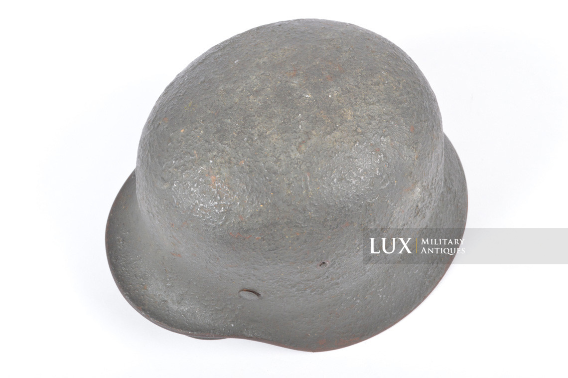 M40 German sawdust textured camouflage combat helmet, « Gren. Moritz » - photo 14
