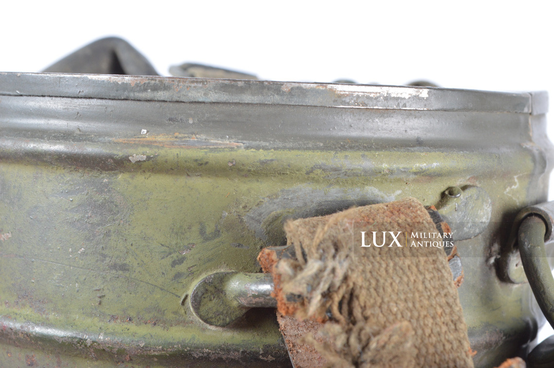 German two-tone camouflage gas mask canister set, « Gefr. Bopp » - photo 31