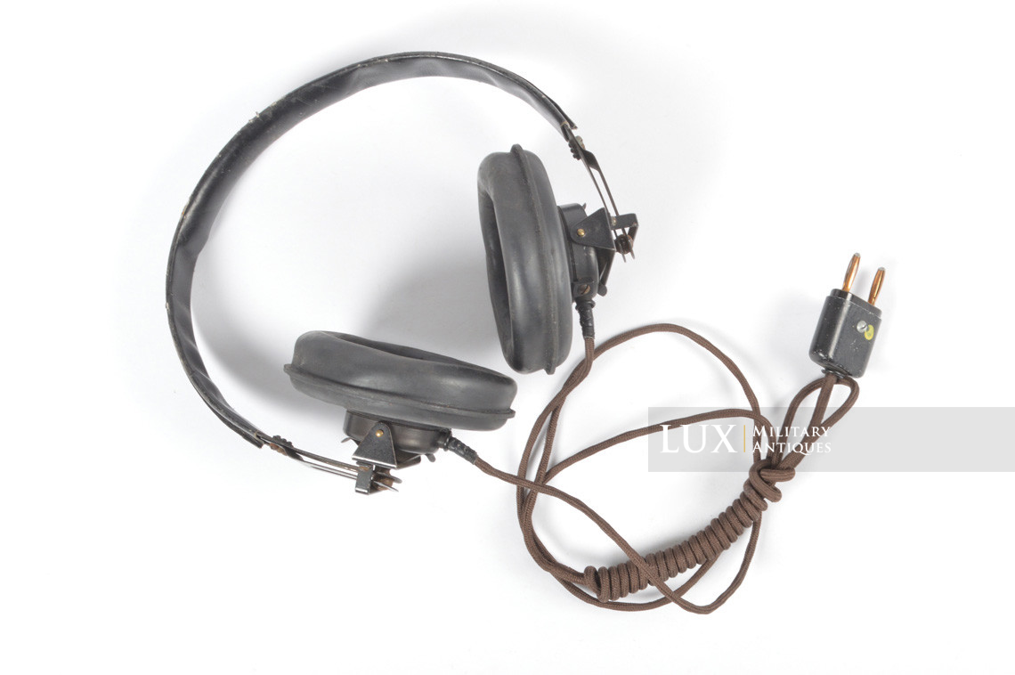 Unissued German armored/panzer headphones, « Dfh.B 45 » - photo 4