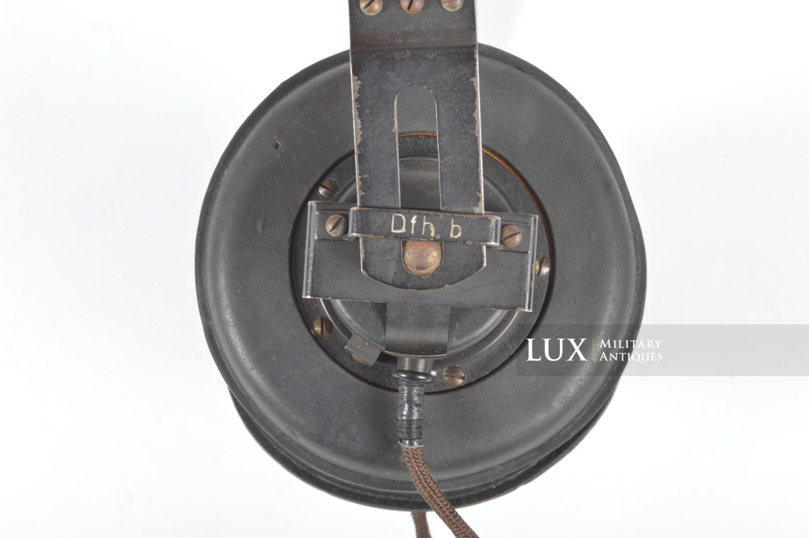 Unissued German armored/panzer headphones, « Dfh.B 45 » - photo 12